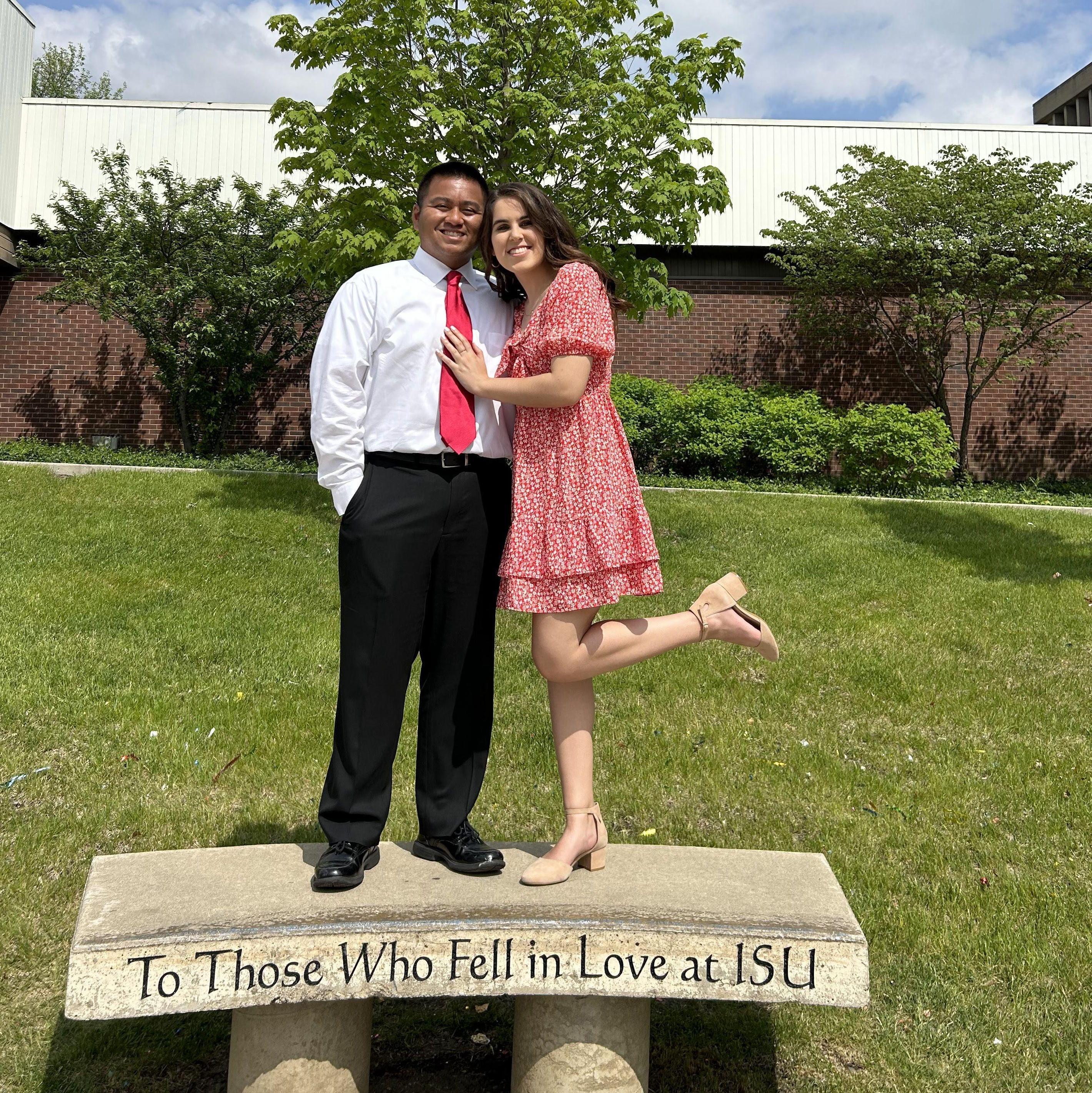 Yes, we fell in love at ISU!!!