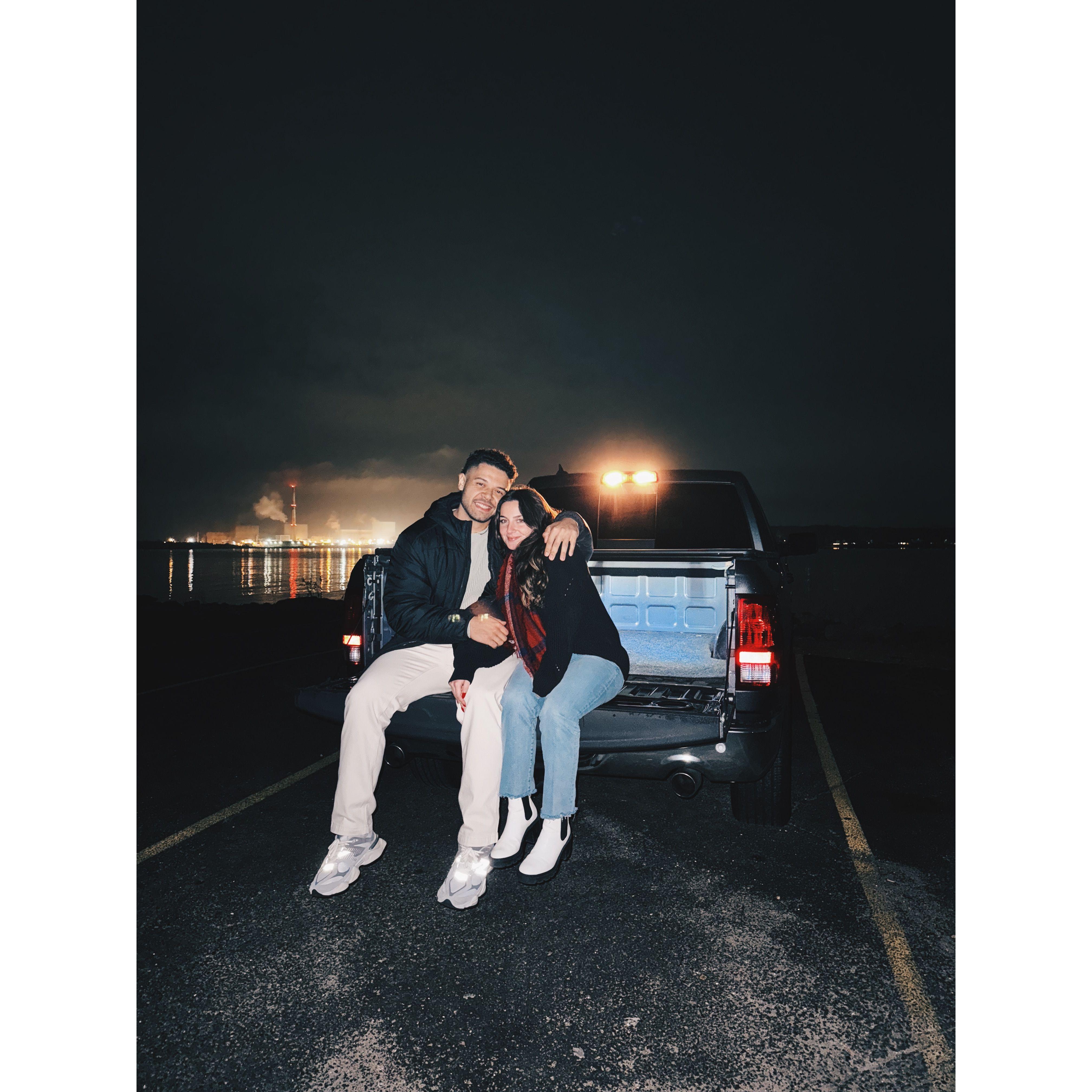 The night we officially became boyfriend & girlfriend!