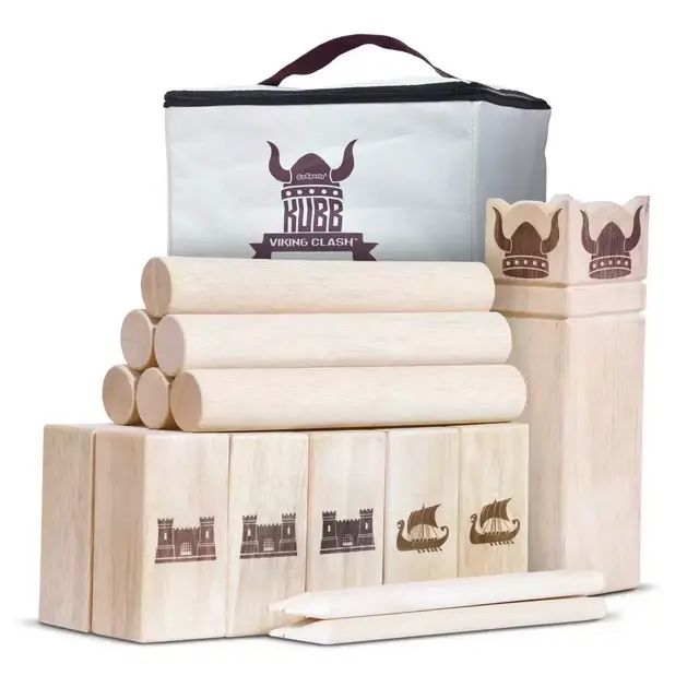 GoSports Regulation Kubb Viking Game