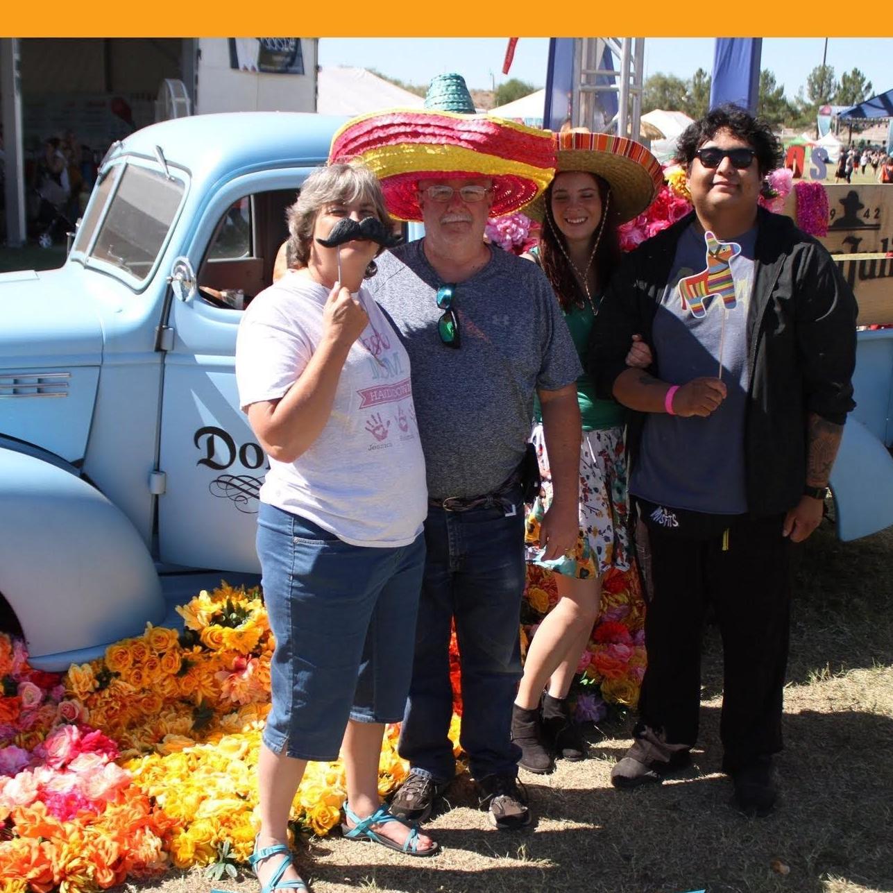 Taco festival with parents