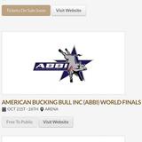 American Bucking Bull Inc World Finals