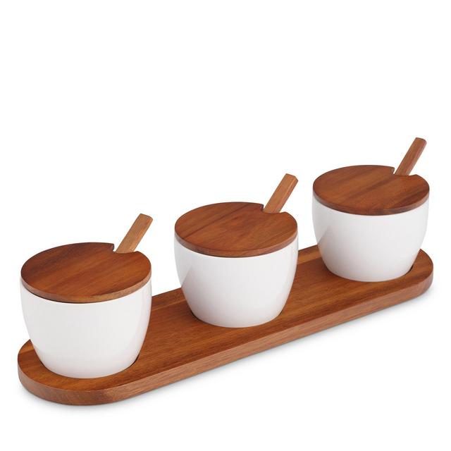 Namb� Duets Triple Condiment Server