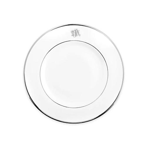 Pickard China - Platinum White Salad Plate