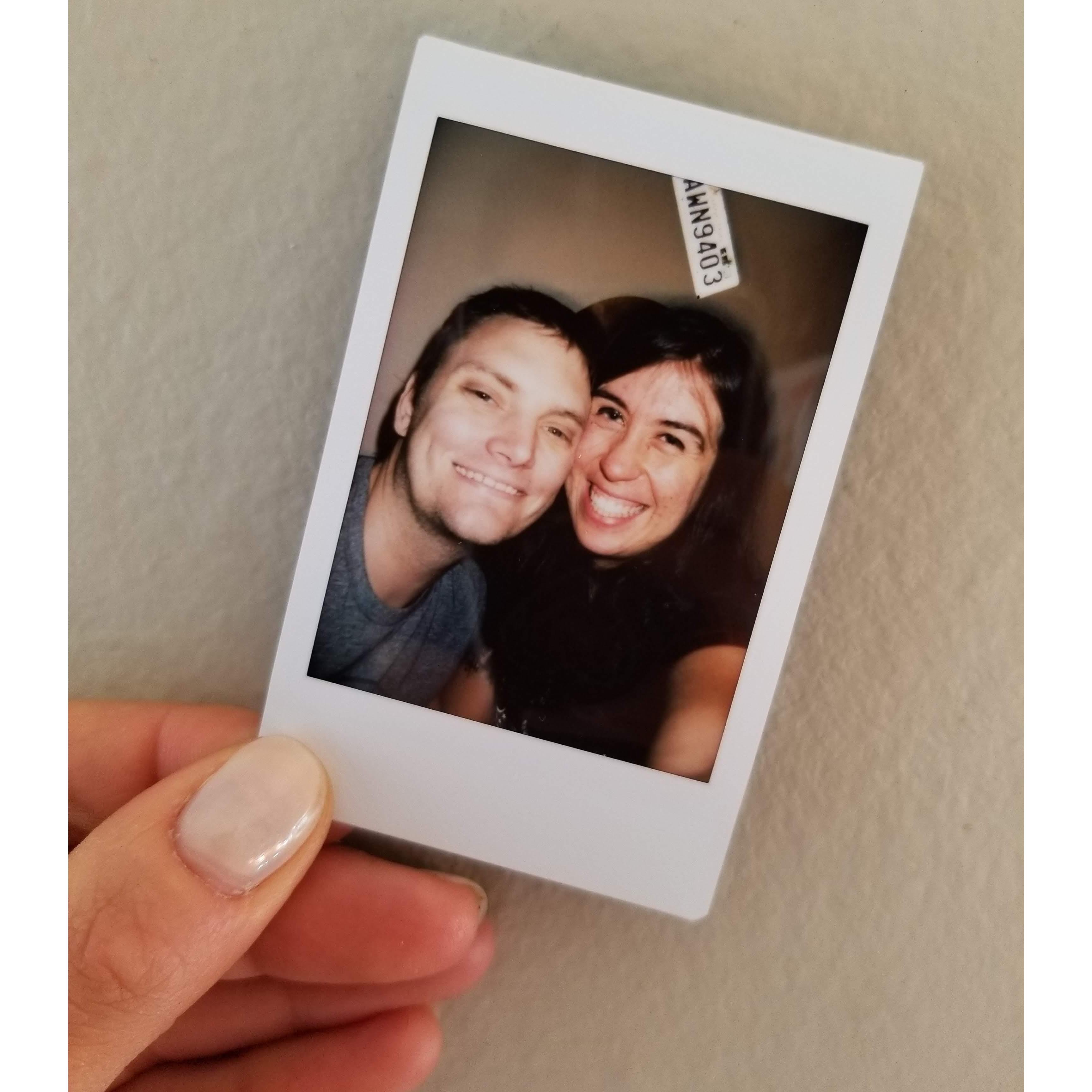 Our 6 month anniversary, January 2020.