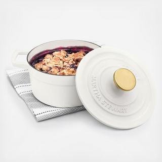 Martha Stewart Collection - Round 2 Qt. Dutch Oven