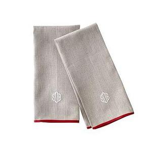 Typographers Guest Towels, Set of 2