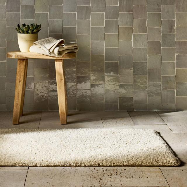 24"x40" Modal Plush Bath Rug Ivory - Casaluna™