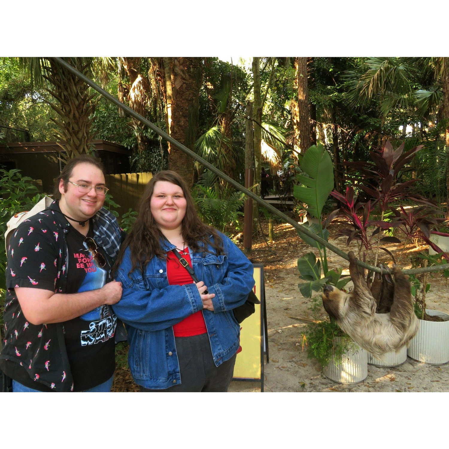 January 13, 2025 - At the Brevard Zoo meeting our son "Lorenzo".