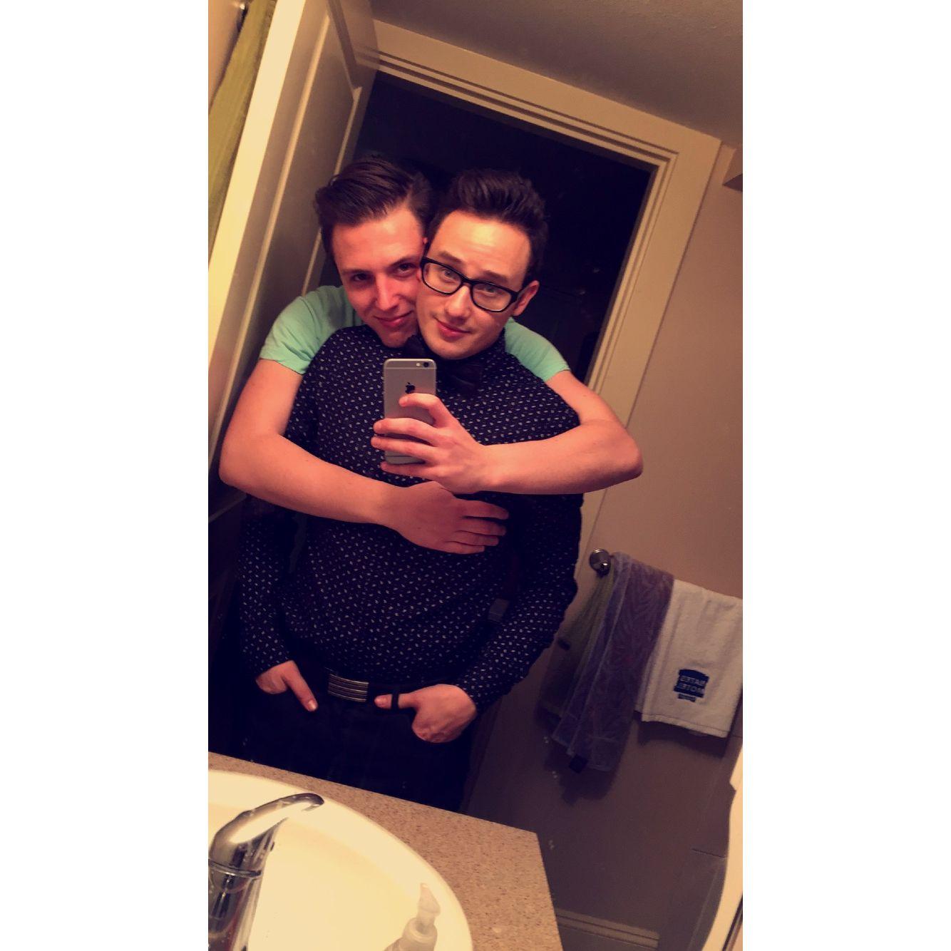 One of the first pictures we took together