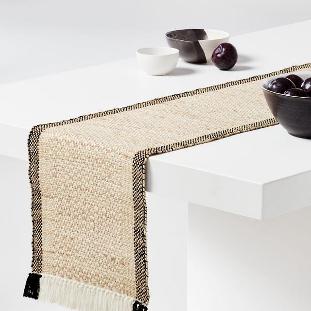 Jornada 90" Woven Fiber Table Runner