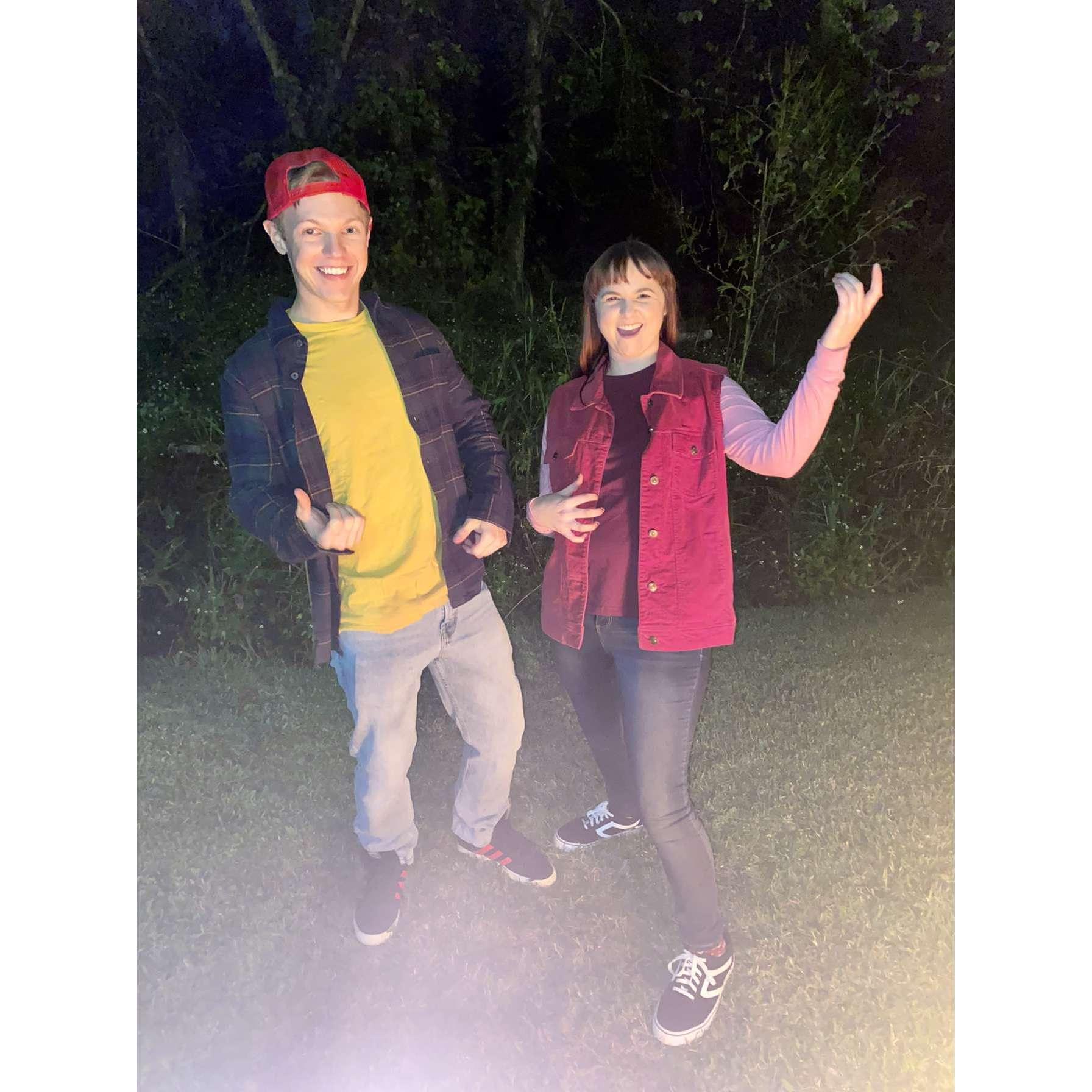 2023 Halloween shenanigans as Bill and Ted!