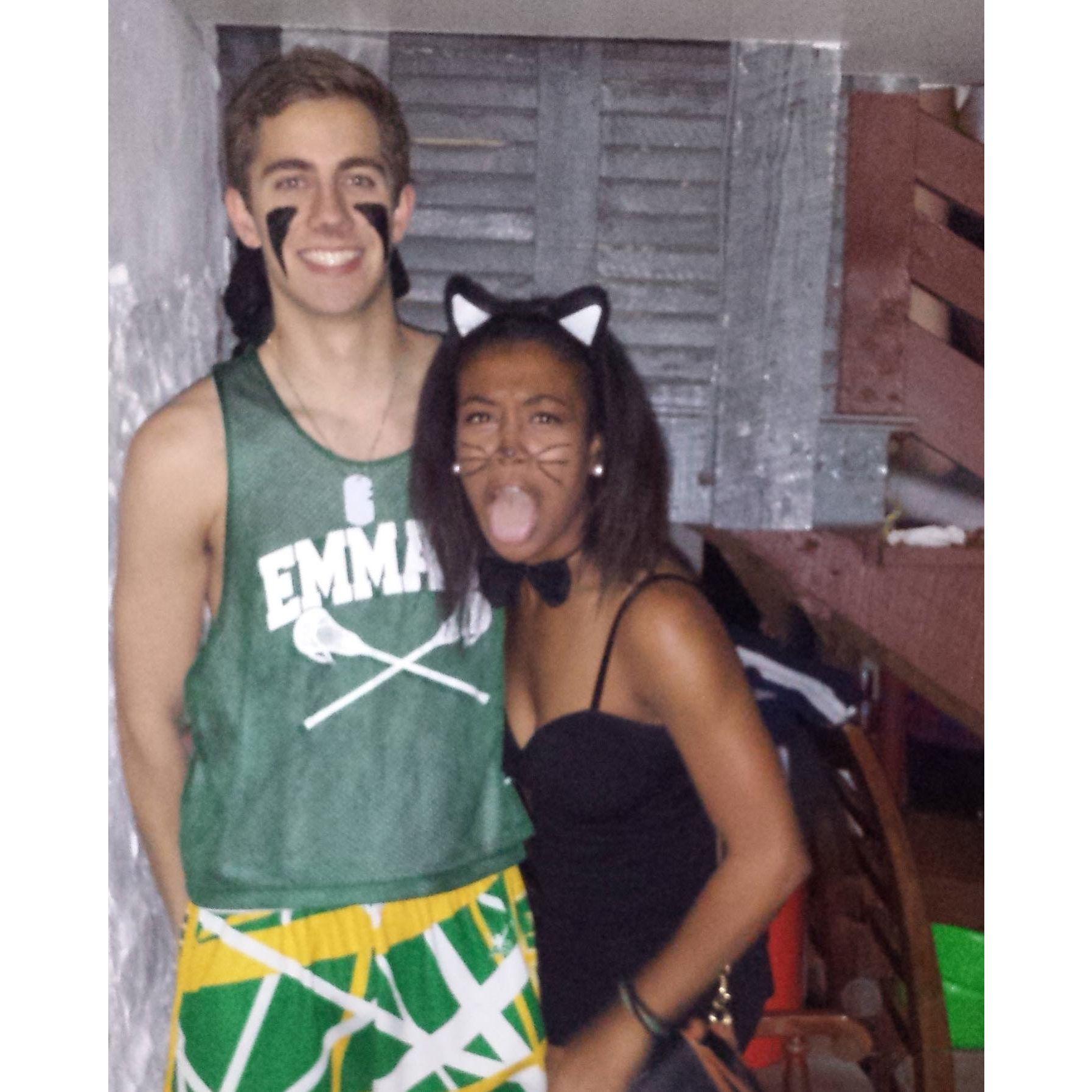Our first official picture together being a couple (circa 2013)