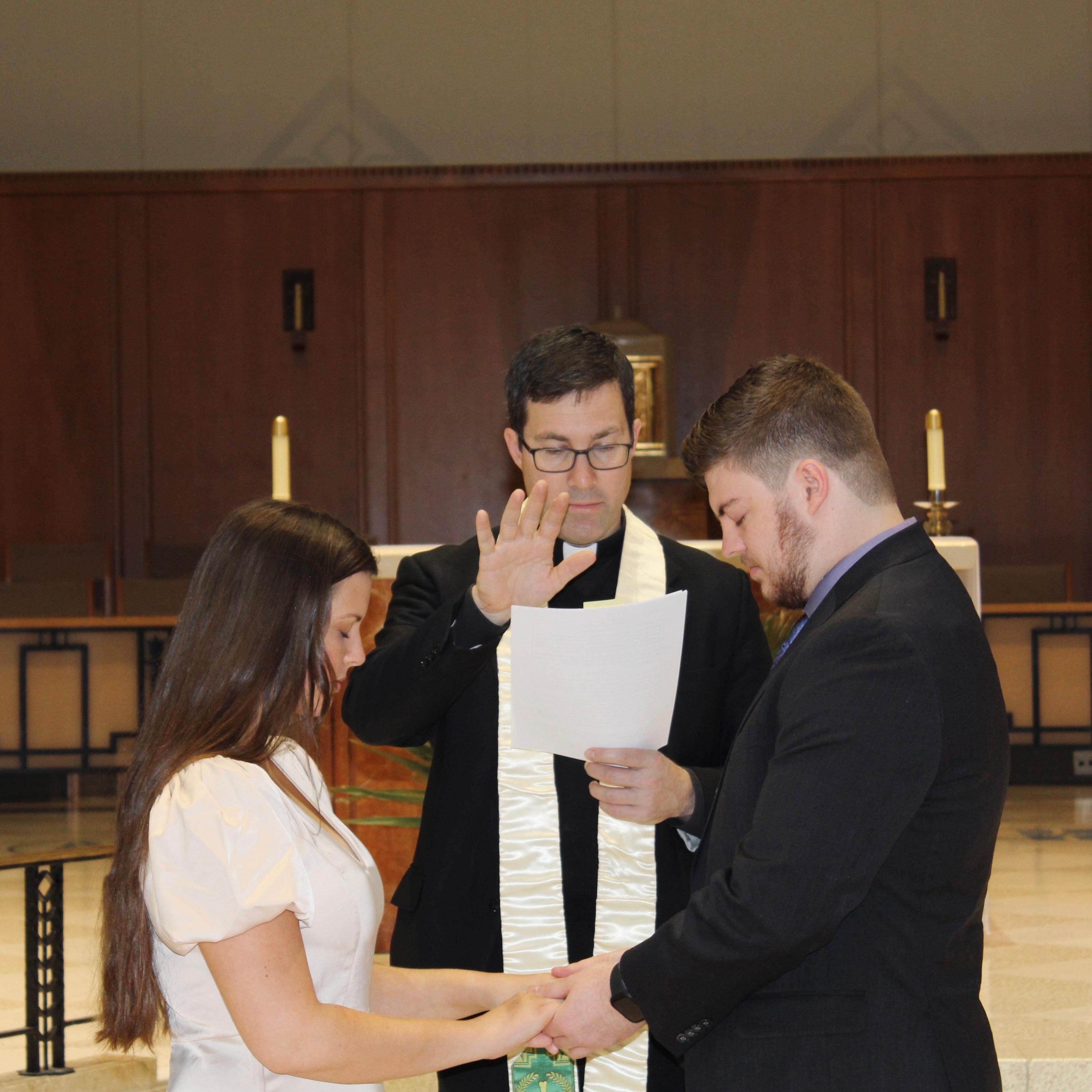 Betrothal Ceremony @ Cathedral of the Holy Spirit - Bismarck, ND. March 27th, 2021.
