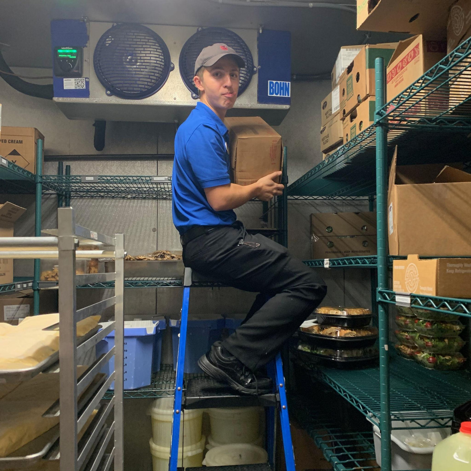 The Chick-fil-A kitchen