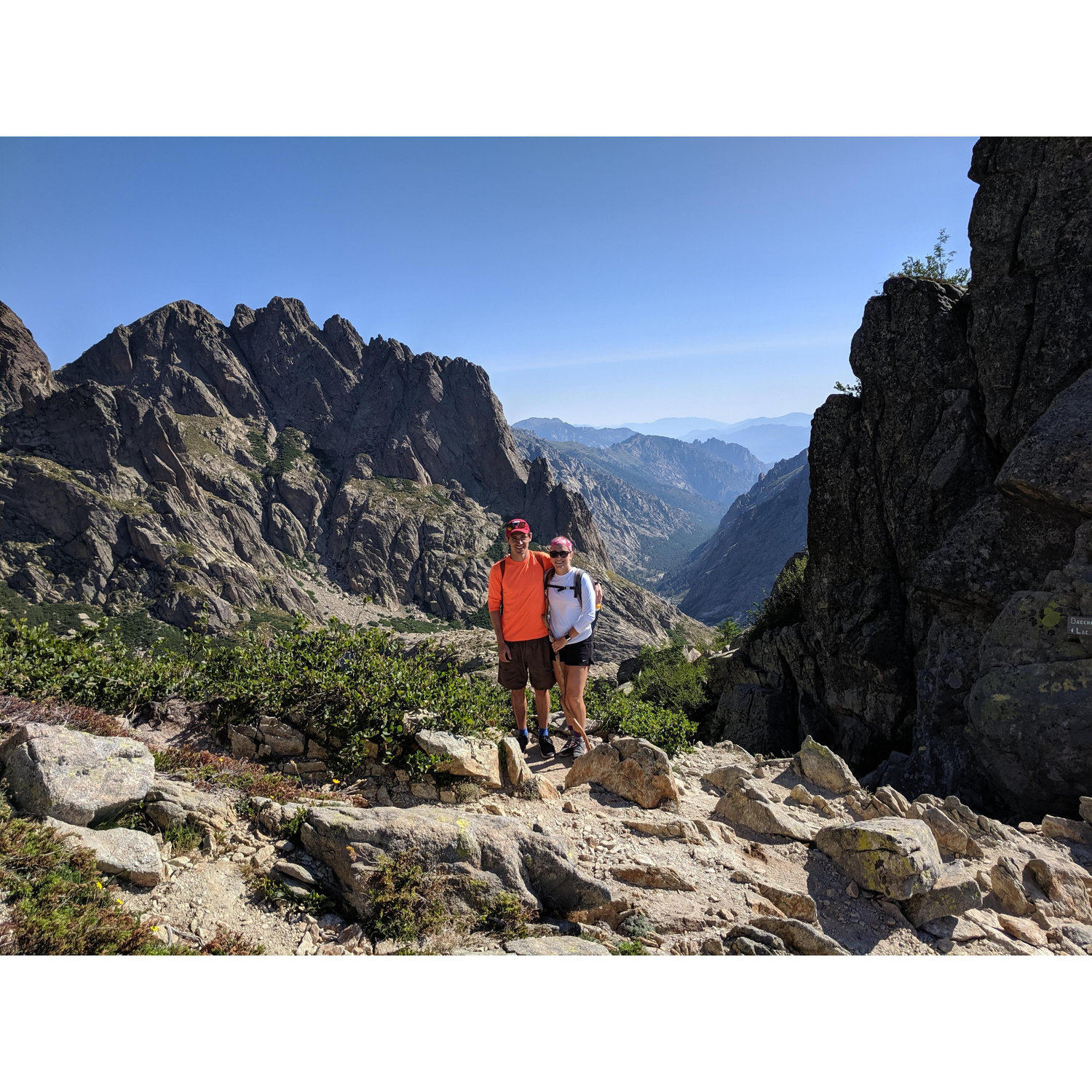 Corsica, France on the G20 trail near Lac de Melu - July 2019
