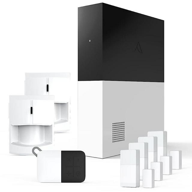 Abode 8 Piece Wireless Security System – Expandable to Protect Your Whole Home - Easy DIY Installation - Optional Professional Monitoring - Works with HomeKit, Alexa & Google Home