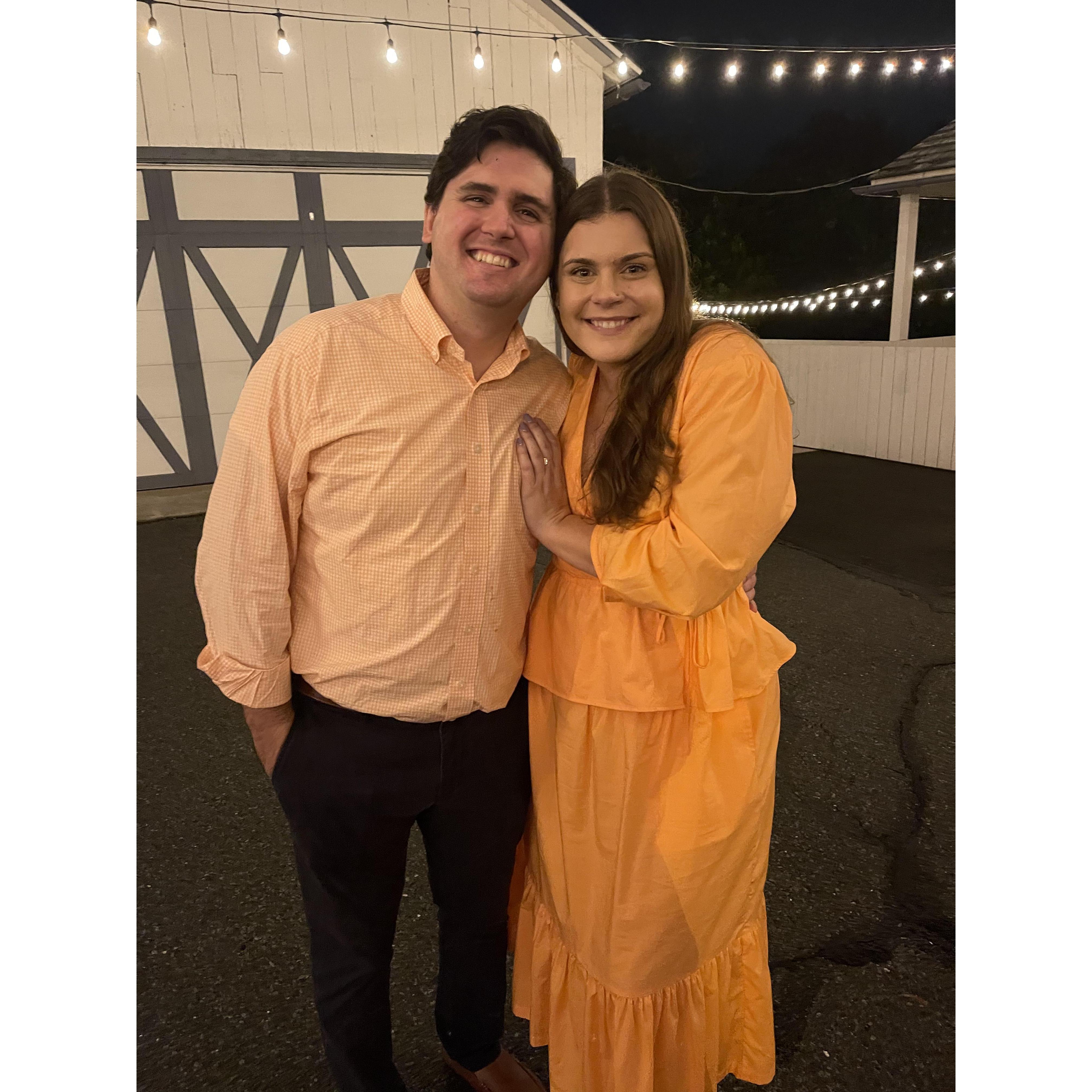Third wedding as a couple, cheers to Haley and Geoff! 2021.