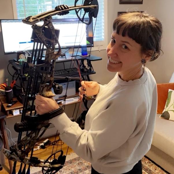 Valentine’s Day 2023 (engagement ring and a compound bow - that’ll be a hard one to beat!)