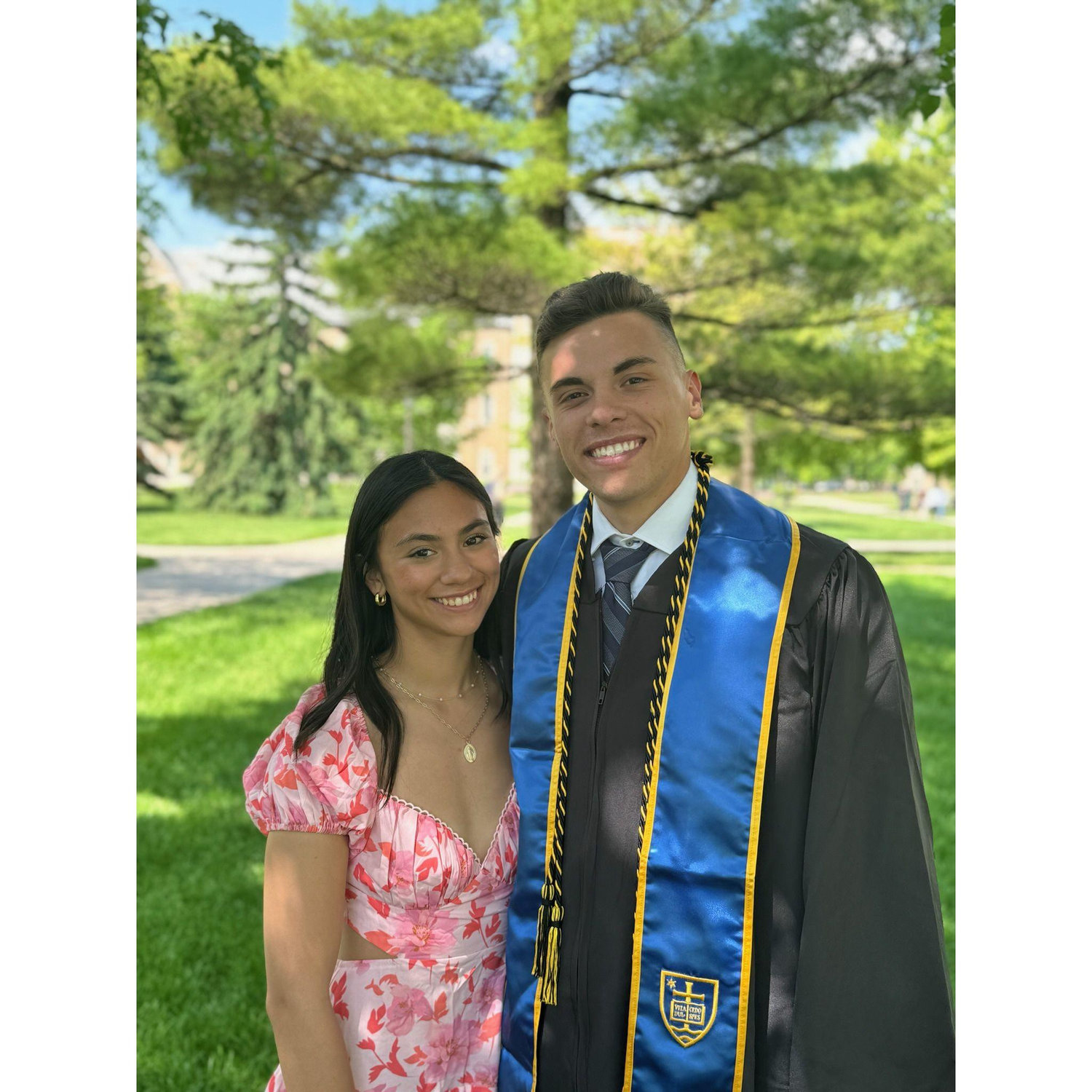 Ethan's college graduation