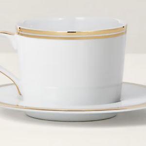 Wilshire Cup & Saucer - Gold