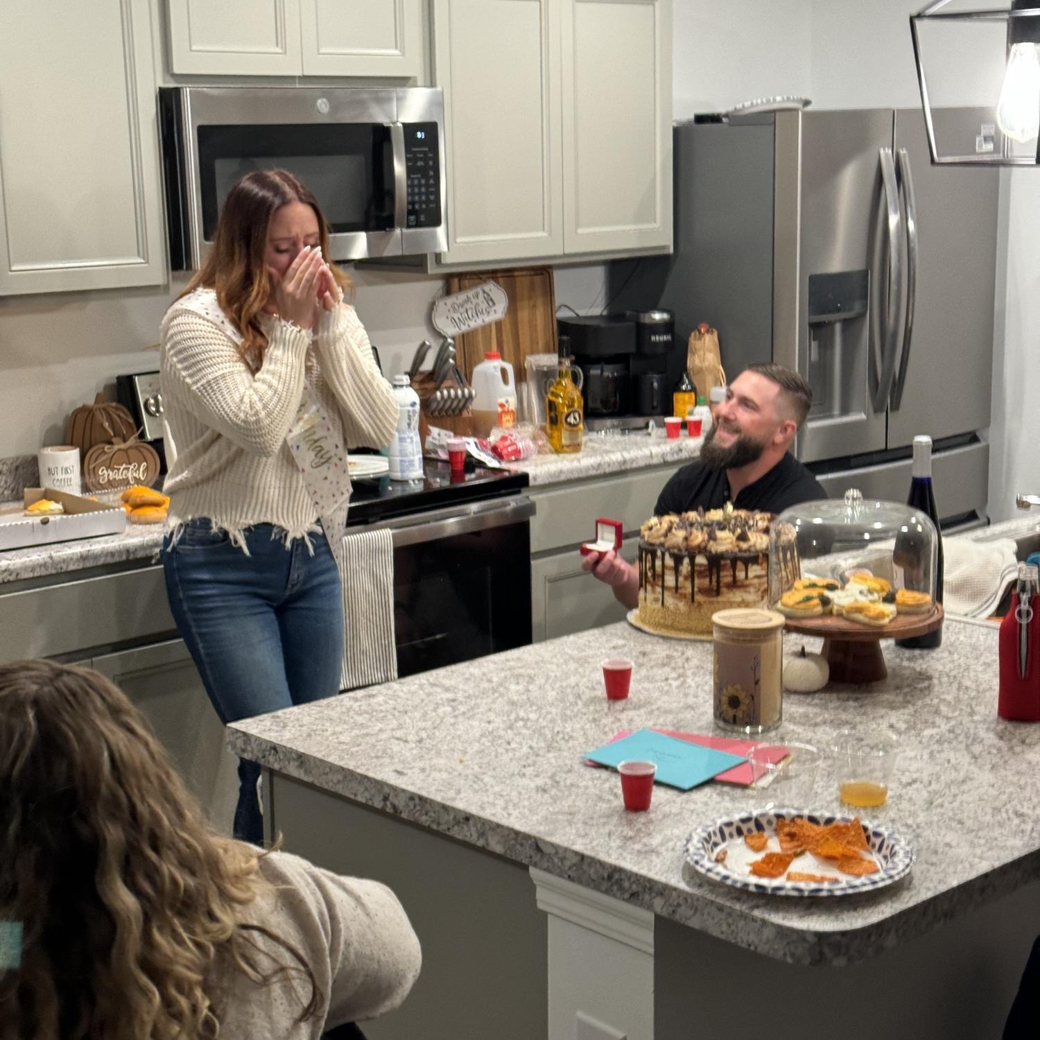 Surprise Birthday Proposal 💍