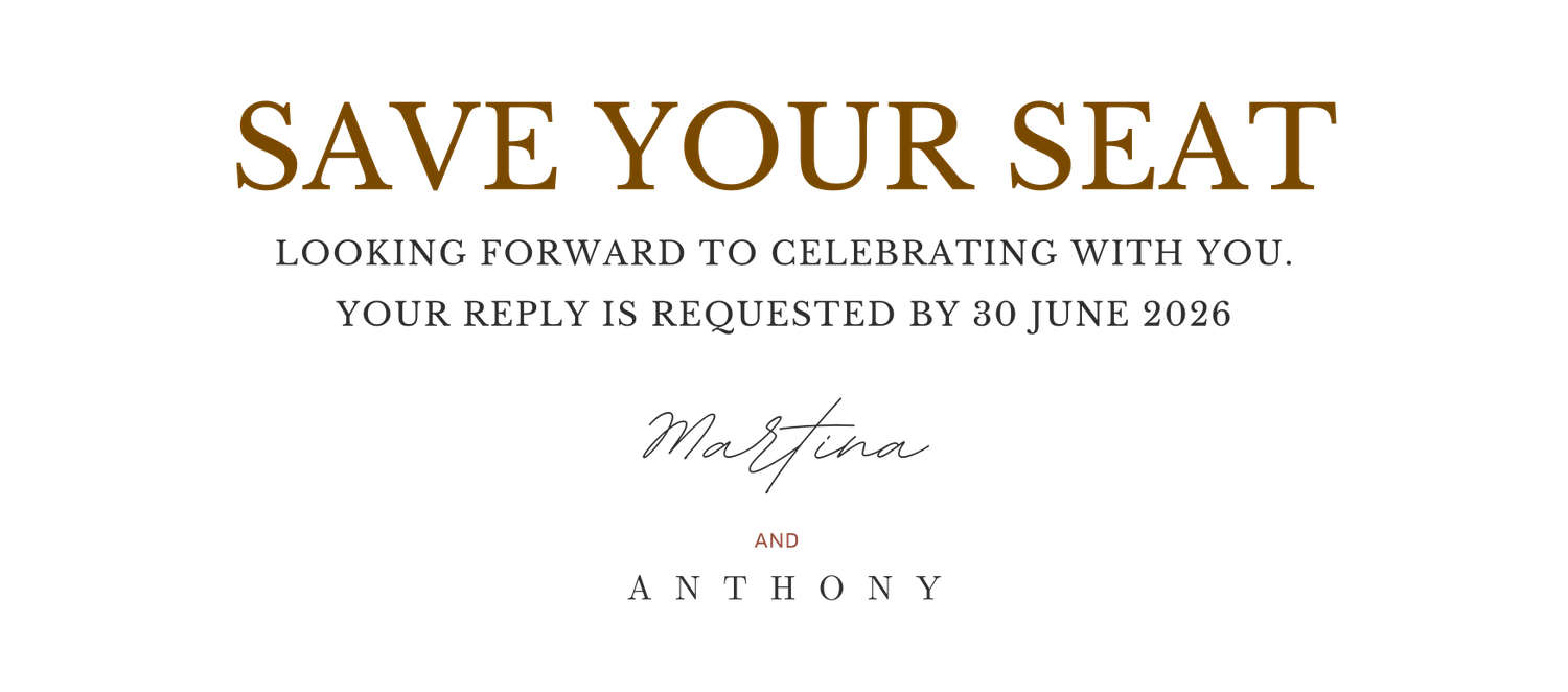 The Wedding Website of Martina Hall and Anthony Bierton