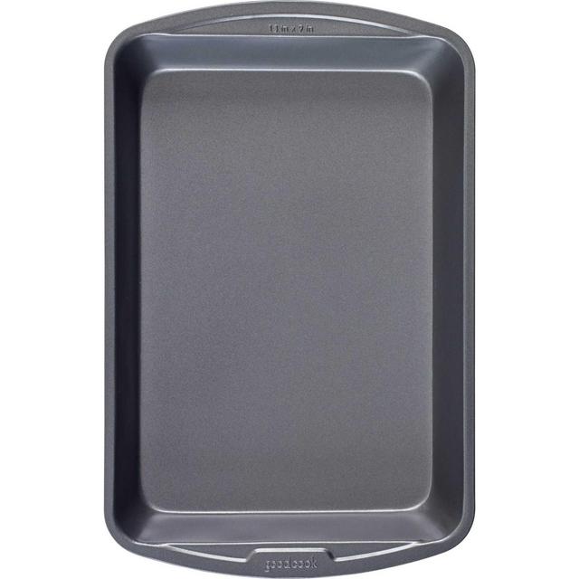 GoodCook 9"x13" Nonstick Steel Ready Rectangle Cake Pan Gray