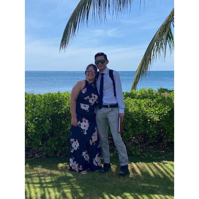 In Hawaii for Anna and Tommy's wedding