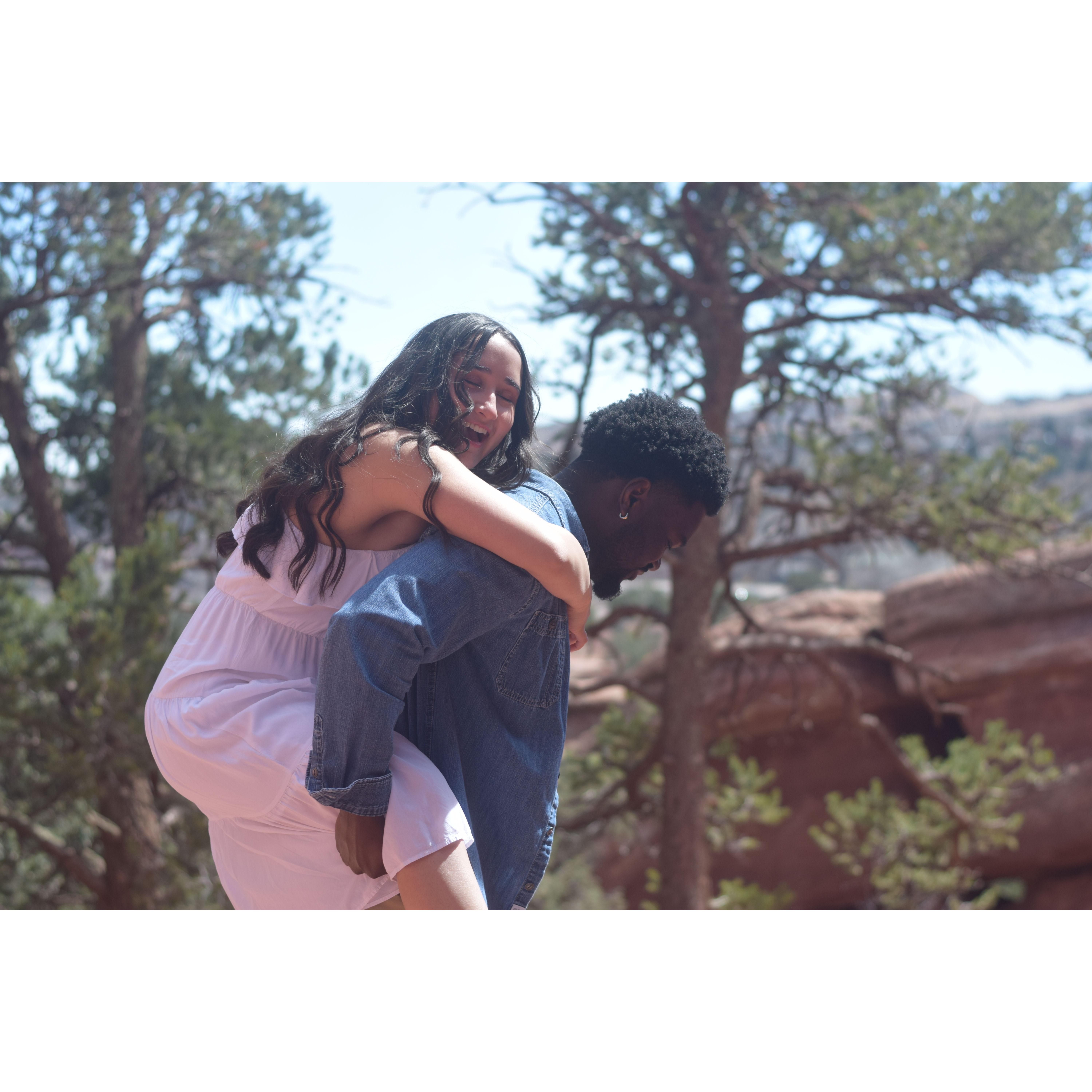 first failed attempt at a piggy back picture