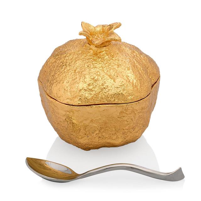 Michael Aram Pomegranate Mini Pot with Spoon