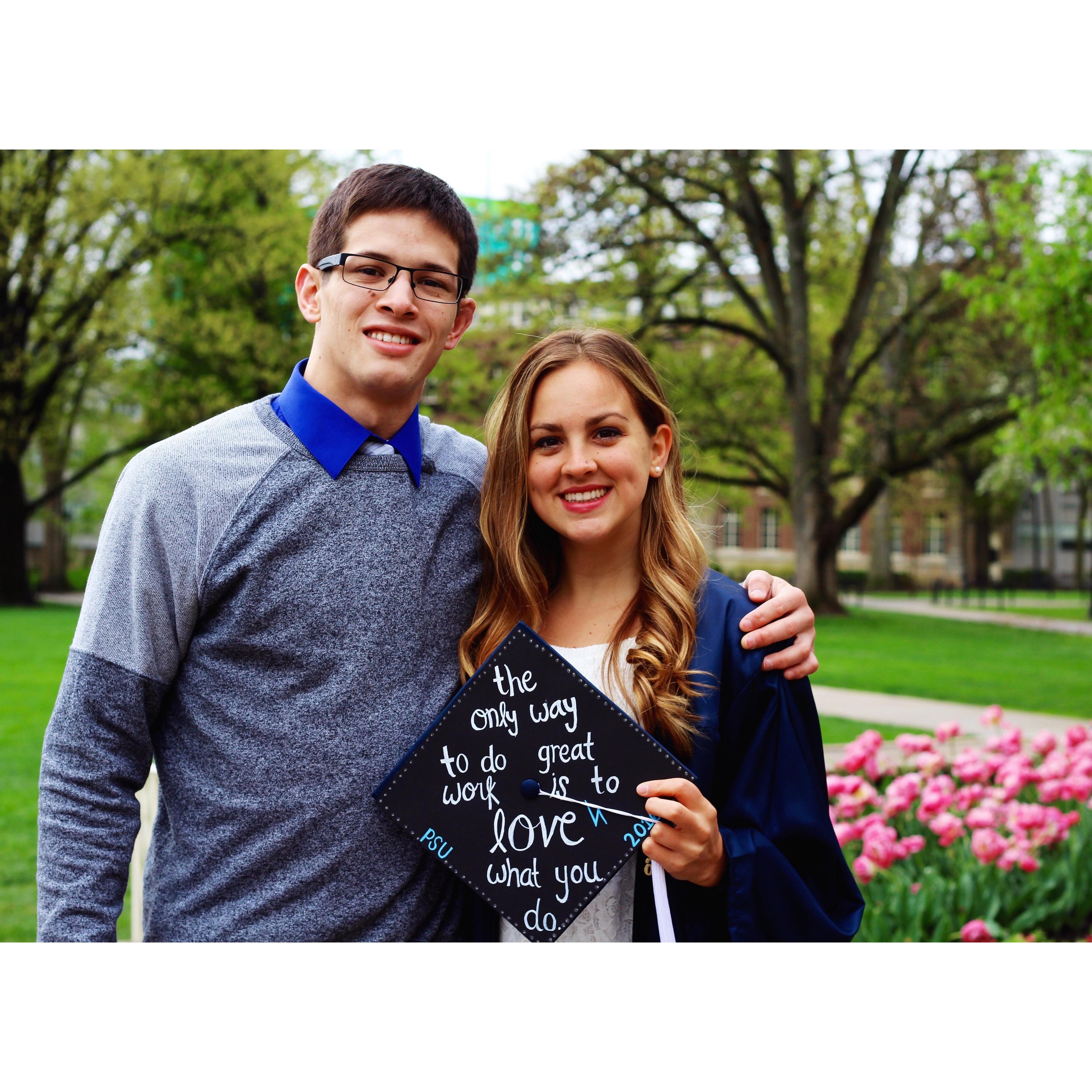 May 2016 at Alyssa's Penn State Graduation