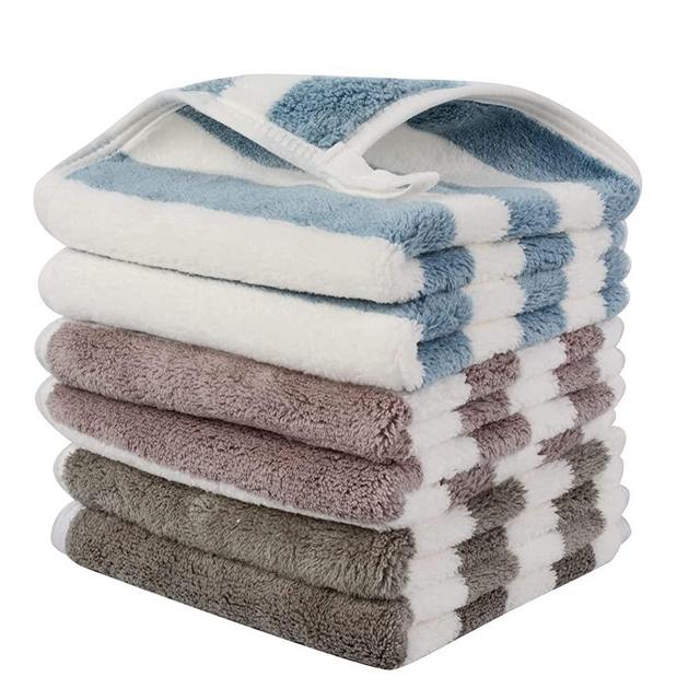 Goxawee Reusable Dish Cloths, Absorbent Dish Towels For Washing