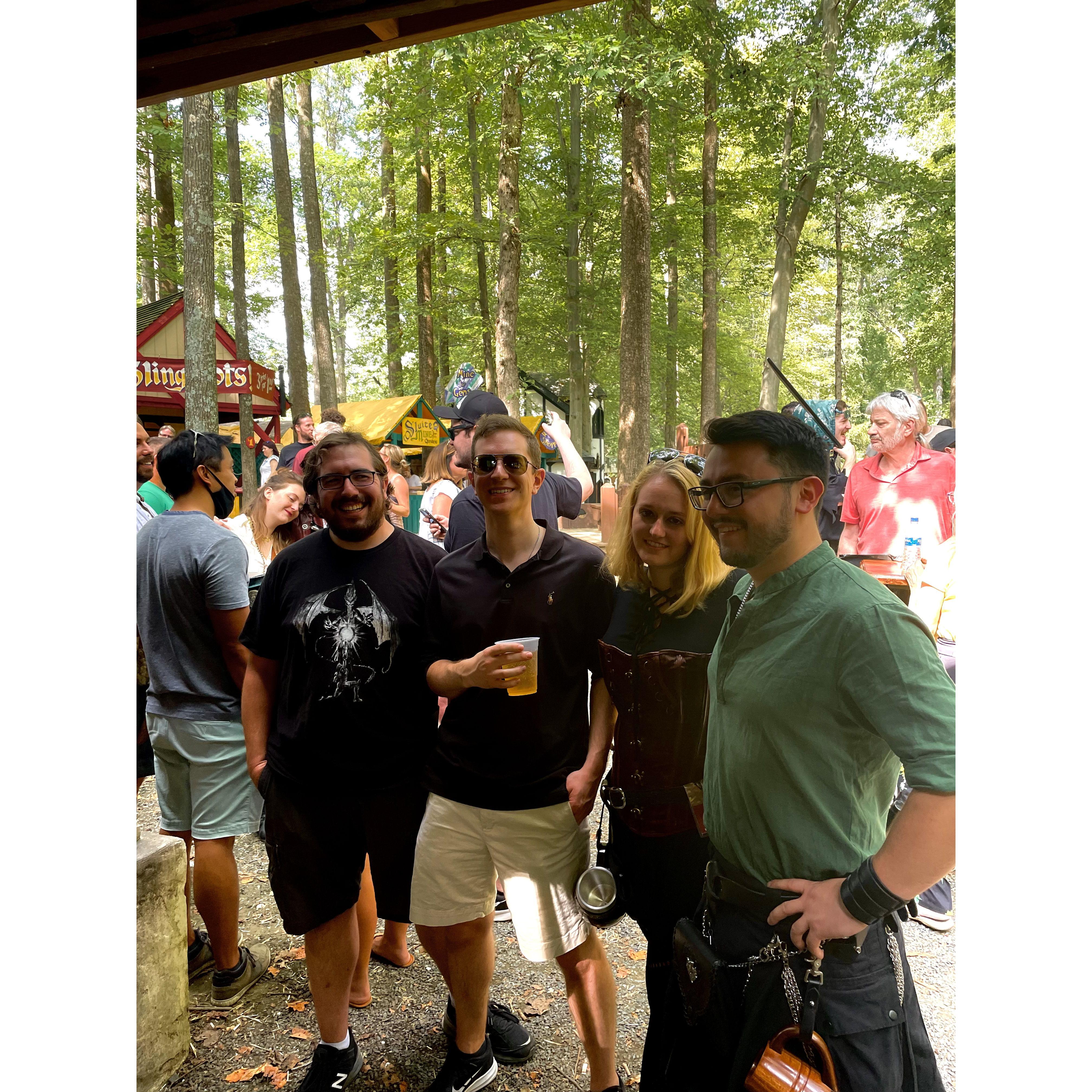 Renaissance Faire with Max and Ari!