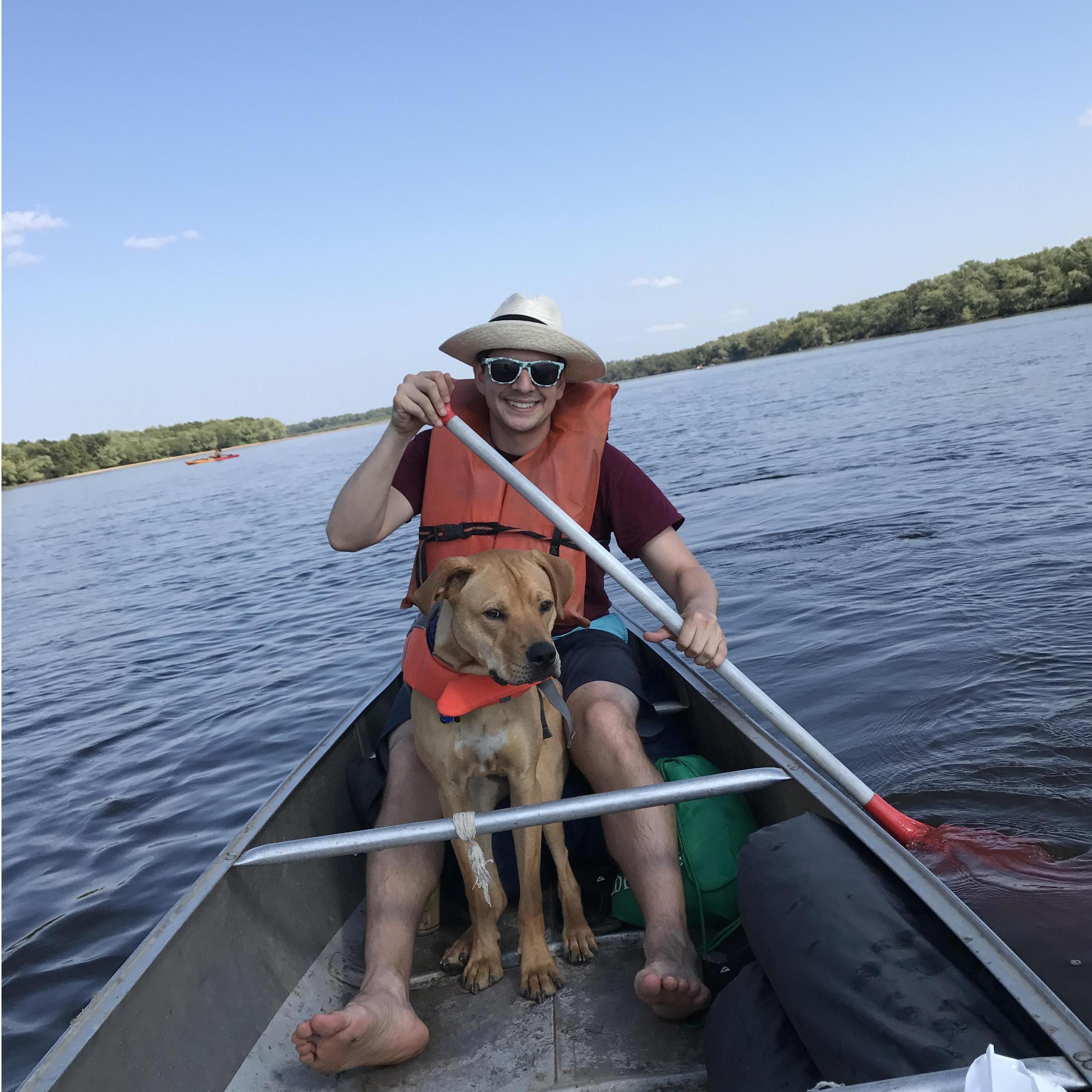 Paws, the captain.