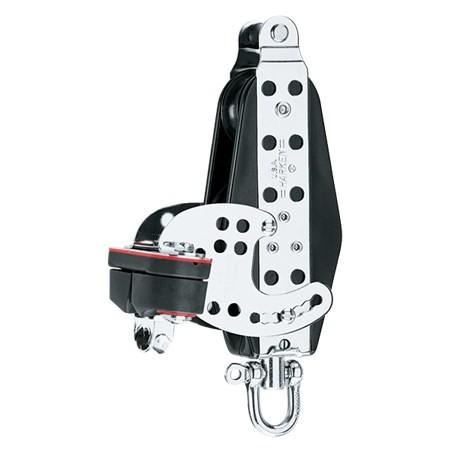 76mm Fiddle Block — Becket, Cam Cleat