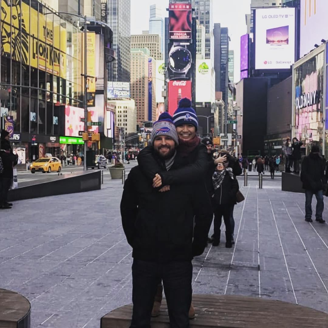 We never thought we'd move to New York City, but life works in strange ways :) We definitely think moving here was really when we got to start the life we wanted together.