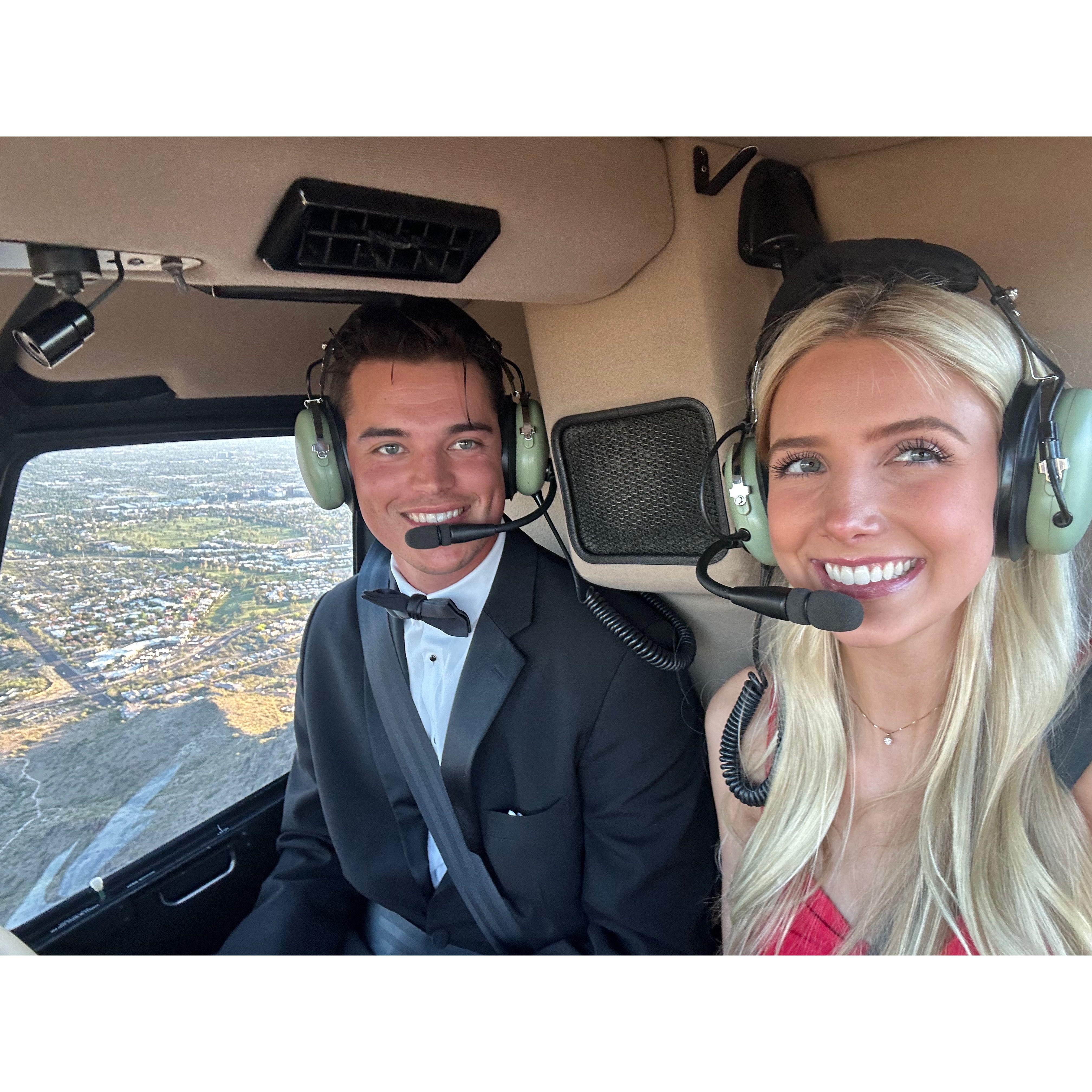 4/1/2023: A surprise helicopter ride in the mountains of AZ. So fun!