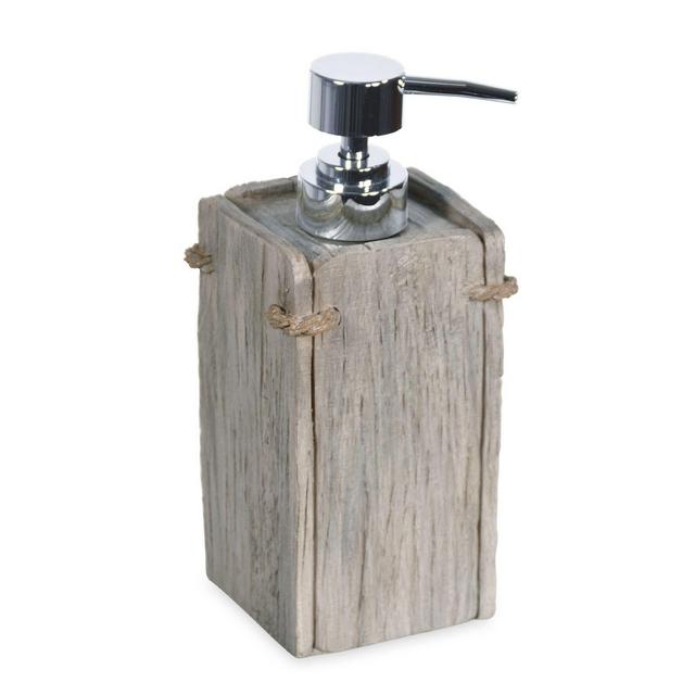 Destinations™ Driftwood Lotion Dispenser in Grey