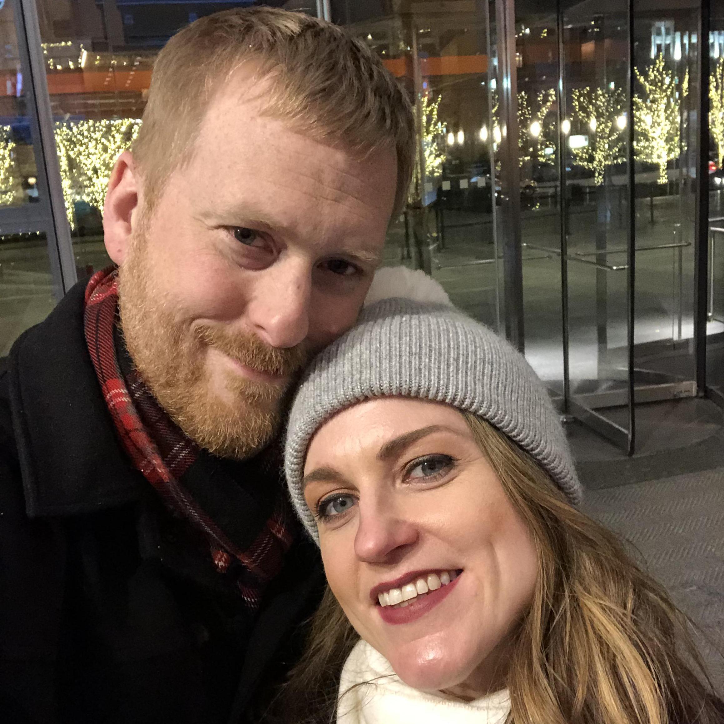 Catching the Comcast Christmas Spectacular together