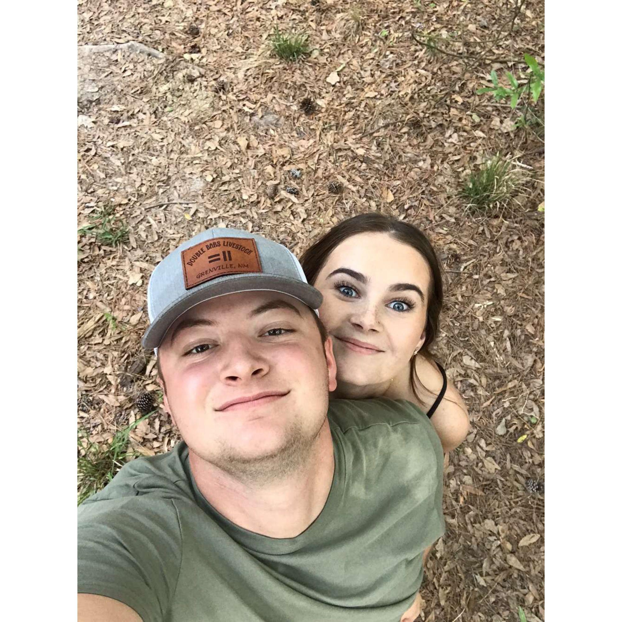 We took this photo the first time JC came to Houston to meet Emma's parents in early 2021.