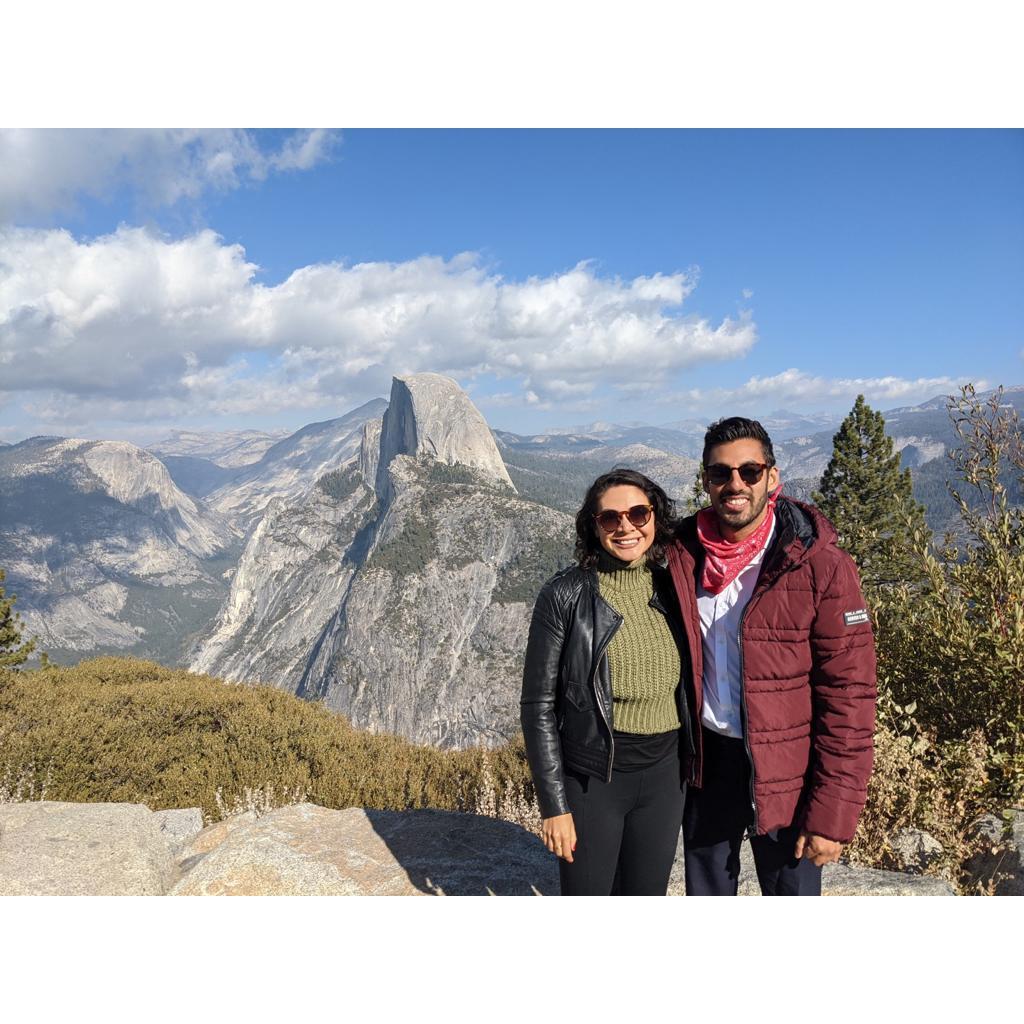 One of our stints at National Parks 