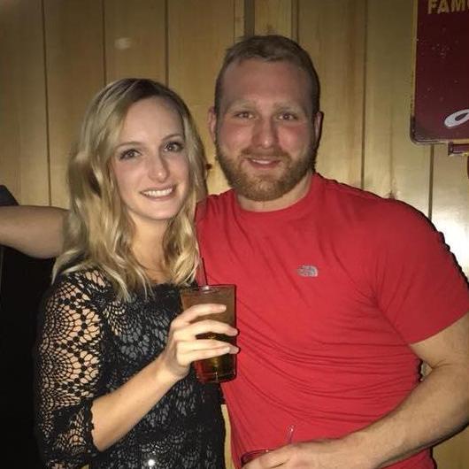 Our first photo as an official couple on New Years Eve 2017!