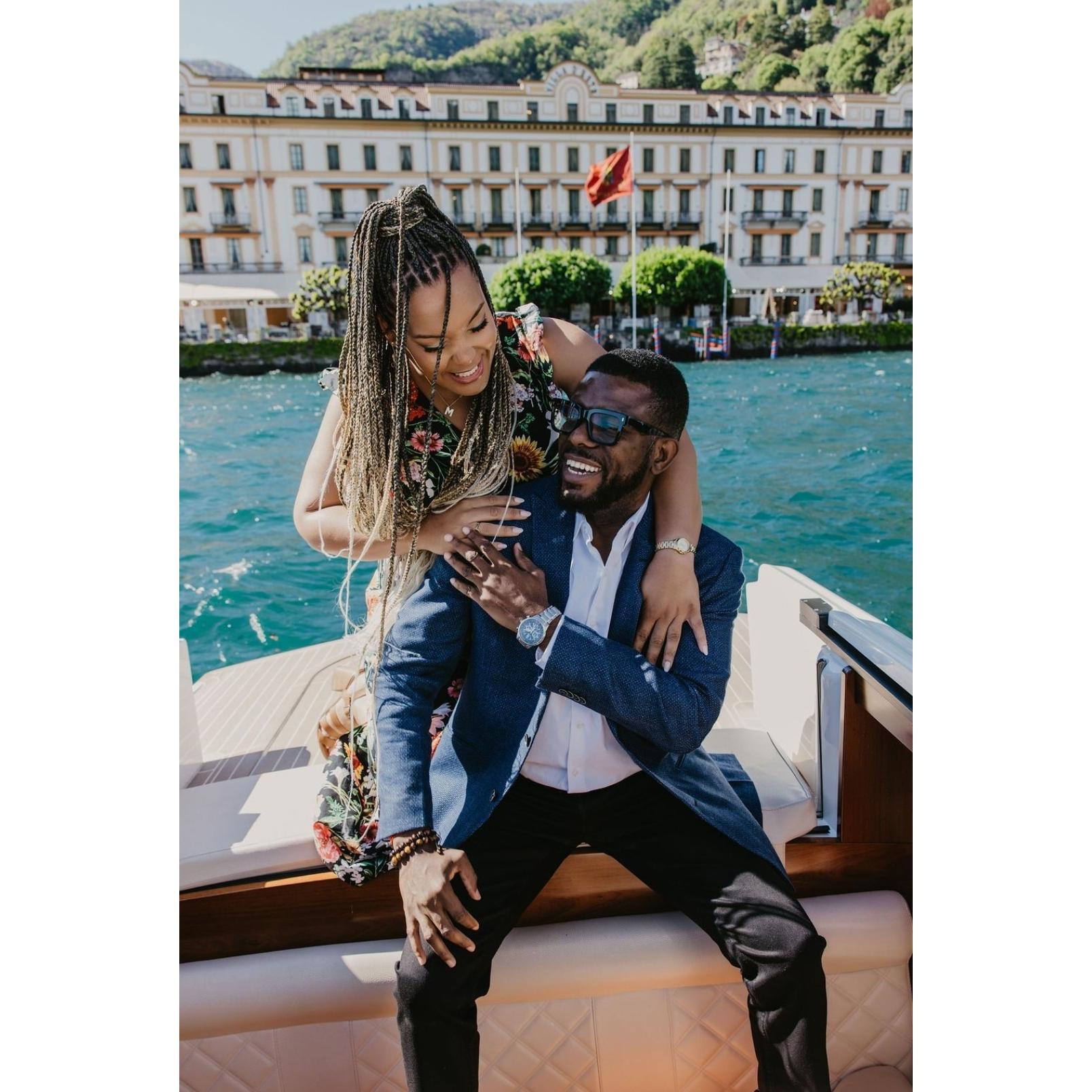 Engagement Shoot in Lake Como, Italy.