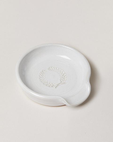 Laurel Spoon Rest - Farmhouse Potter