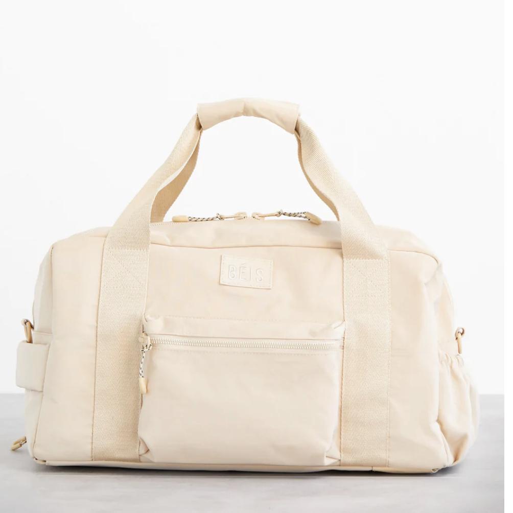 The Sport Duffle (one black, one beige)