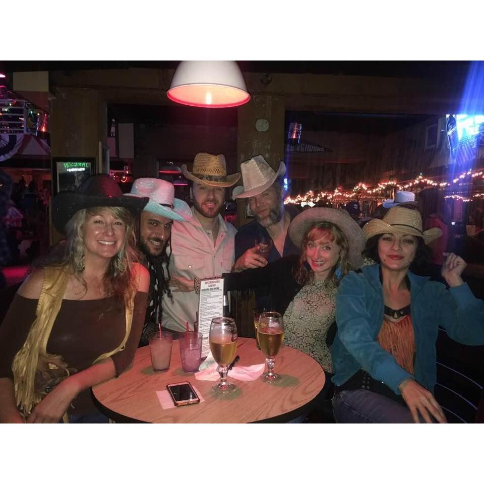 Our line dancing night
