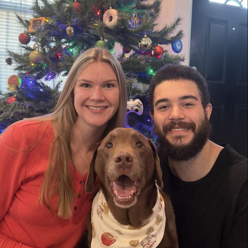 Our first Christmas together - Cherry Valley, MA 12.2024