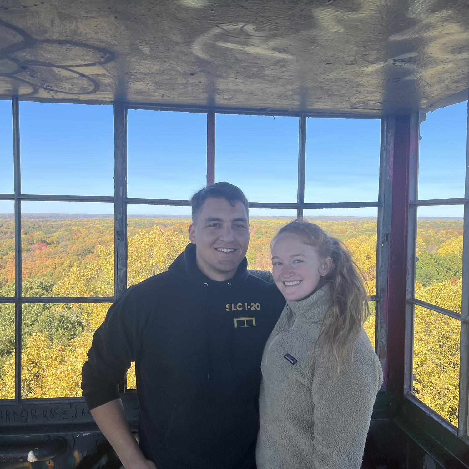Hiking trip. One of our favorite things to do together