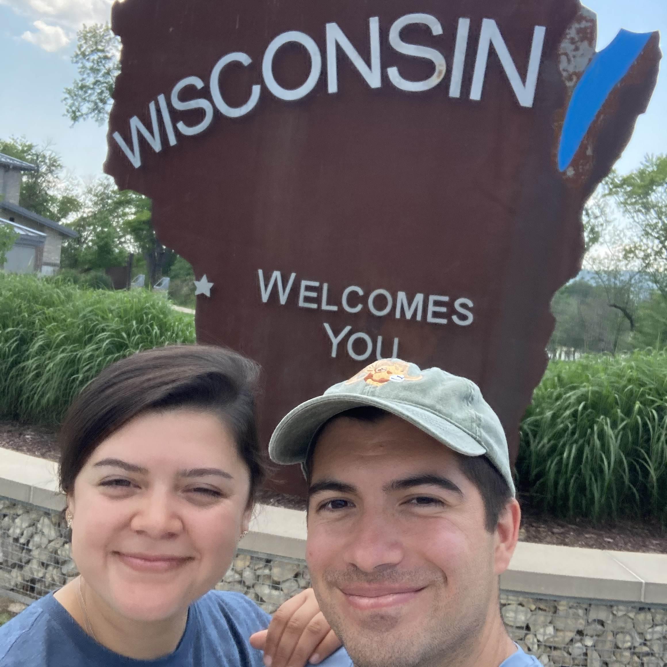 Christian's first time in Wisconsin:) July 2021