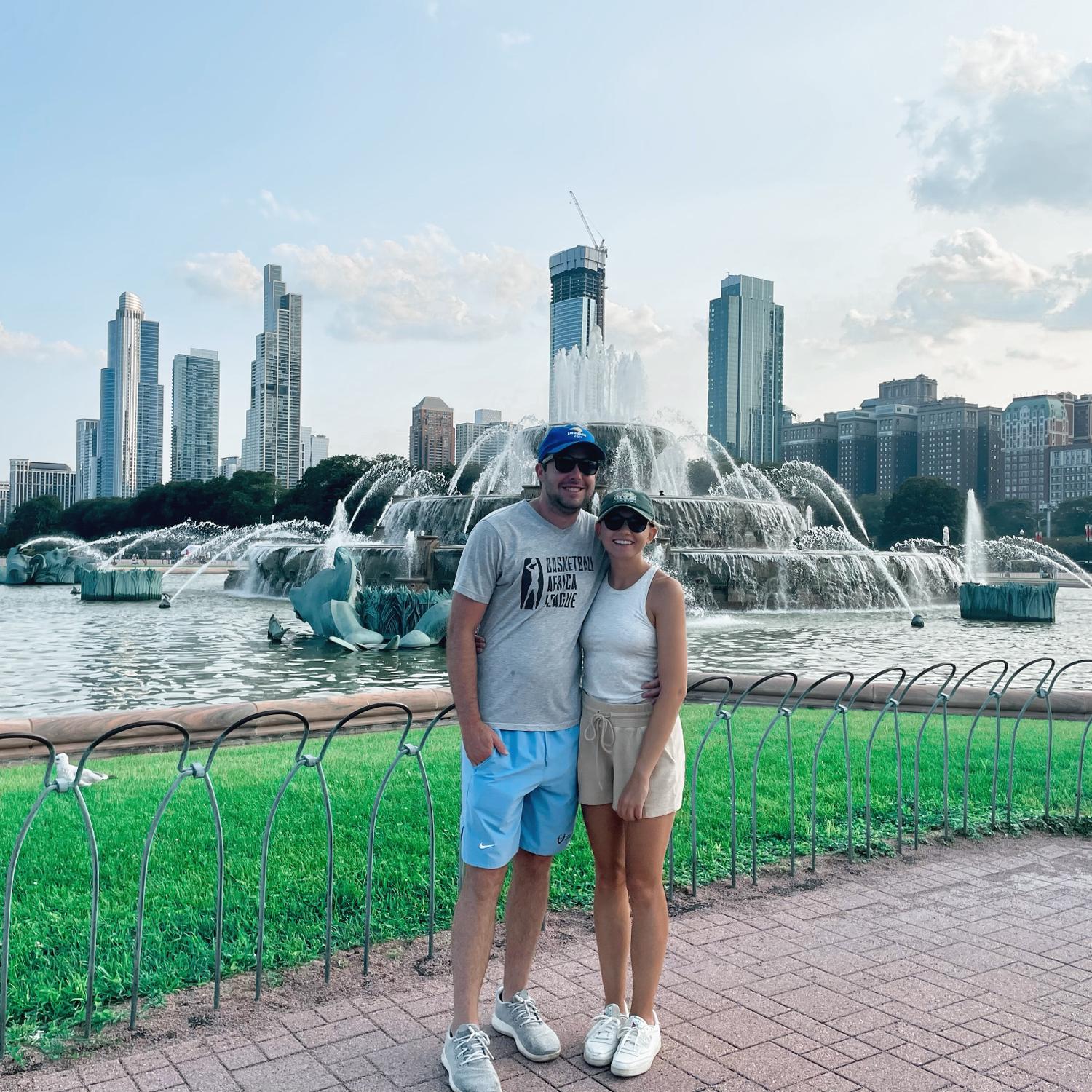 Walking in our Chicago neighborhood